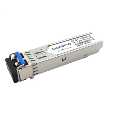 1.25G SFP 1310nm 20km 1000BASE-LX/LH SMFモジュールの二重LC DOMのトランシーバー