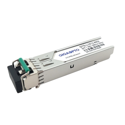 1000BASE-ZX 1.25G SFP 1550nm 80km産業複式アパートLC SMF DOMのトランシーバー モジュール