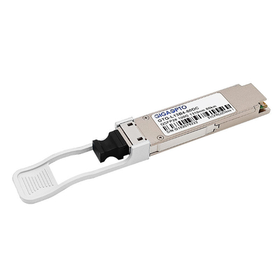 100GBASE ZR4 QSFP28 80km 1310nm DOMはLC SMFの光学トランシーバー モジュールを二重にする