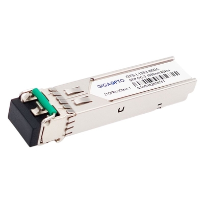 OC-3/STM-1 LR-2 SFP 155Mbpsのトランシーバー モジュール1550nm 80km SMF複式アパートLC DOM