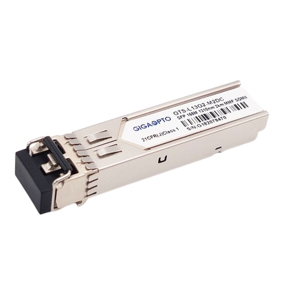 ギガビットのイーサネットSFP港のための100BASE FX SGMII SFPのトランシーバー1310nm MMF 2km LC DOMモジュール