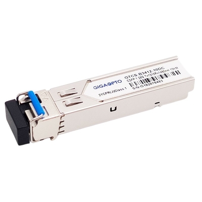 2チャネルのBiDi CSFP 1000BASE BX SFPの光学トランシーバー モジュールLC SMF