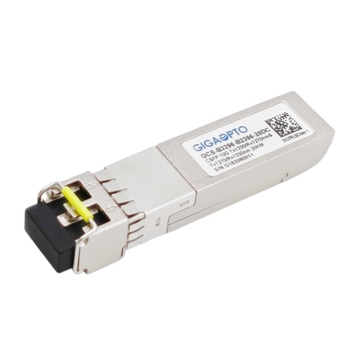 10GコンパクトSFP+はDOM BIDIのトランシーバー20km LC二倍になる