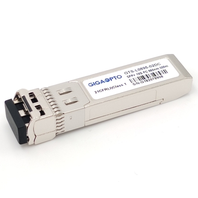 SFP+ 10G FC 850nm MMF繊維のチャネル モジュール300m LC DOM