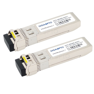 SMF SFP-10G-BX80Dのための10G BIDIのZRのCiscoの多用性があるトランシーバー