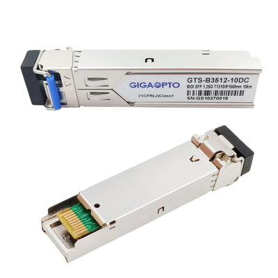 HP SFP-1G-BXD-10のための1000BASE WDM BIDI T1310nm R1550nmのトランシーバー10kmモジュール