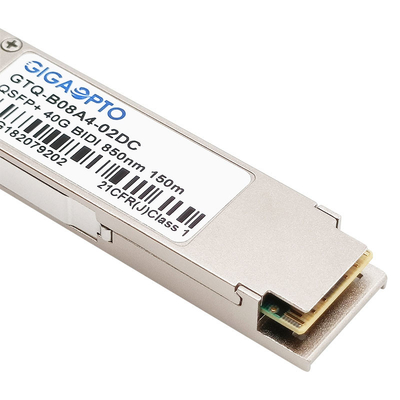 40GBASE SRのBiDi QSFP+の光学トランシーバーの二重LC 832nm 918nm MMFモジュール150m DOM