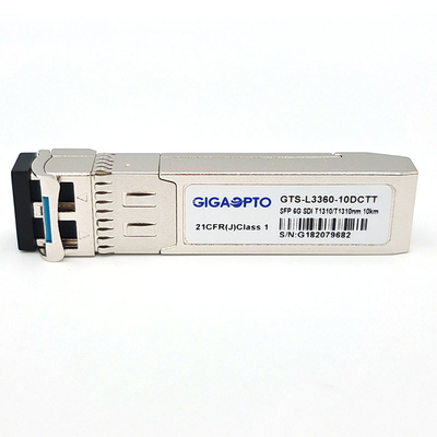 6G SDI SMPTE SFP 1310nm 10km SMFの二重LC非MSA二重送信機モジュール