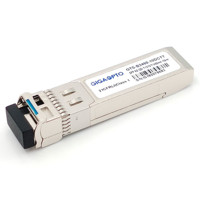6G SDI SMPTE SFP TX1310nm TX1490nm 10km SMF BIDI LCの非MSA二重送信機モジュール