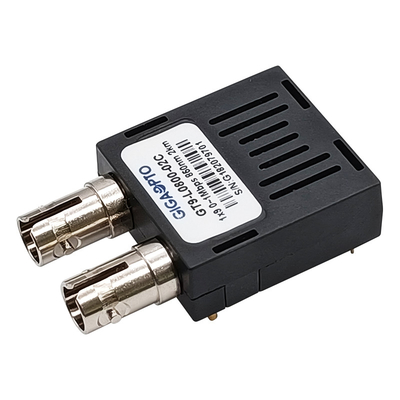 0~1Mbps 1x9の光学トランシーバー850nm MMF 2kmのトランシーバー モジュールTTL LVTTLの二重SC FC ST