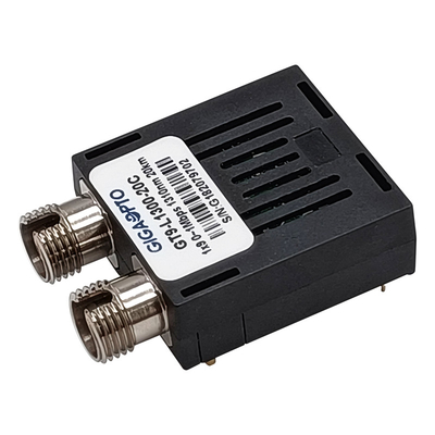 0~1Mbps 1x9の光学トランシーバー1310nm SMF 20kmのトランシーバー モジュールTTL LVTTLの二重SC FC ST