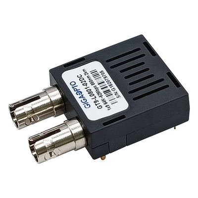 64K~52Mbps 1x9の光学トランシーバーMMF 850nm 2kmのトランシーバー モジュールの二重SC FC ST DDM TTL LVTTL