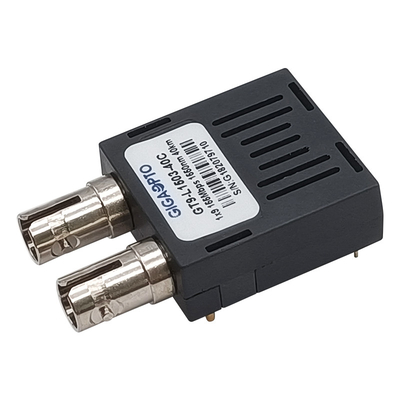 155Mbps 1x9の光学トランシーバー40km SMF 1550nmの二重SC FC STのトランシーバー モジュールLVPECL PECL