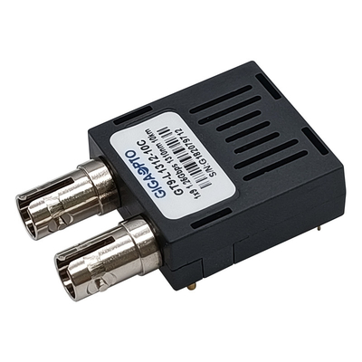 1.25Gbps単一繊維1x9の光学トランシーバー モジュールSMF 1310nm 10km複式アパートSC FC ST LVPECL PECL