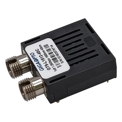 1x9単一繊維LVPECL PECLモジュールSMF 1.25Gbps 1550nm 40km複式アパートSC FC ST