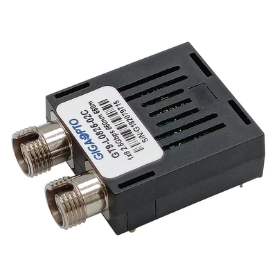 1x9 2.5Gbps 850nm 550m MMF LVPECL PECLのトランシーバー モジュールの二重SC FC ST