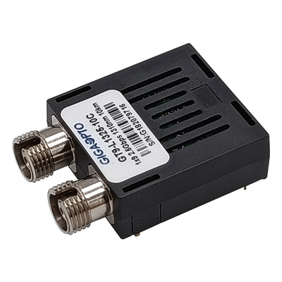 2.5Gbps 1x9の光学トランシーバー1310nm 10km SMF複式アパートSC FC ST LVPECL PECLのトランシーバー モジュール