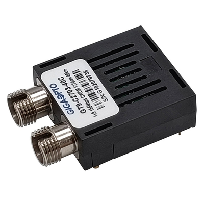 155Mbps 1x9の光学トランシーバーCWDM 1270nm 1610nm 40km複式アパートSC ST FC SMFのトランシーバー モジュール