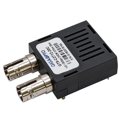 CWDM 1x9のトランシーバー1.25Gbps 1270nm 1610nm 20km複式アパートSC ST FC SMF PECL LVPECLのトランシーバー モジュール