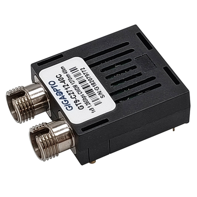 40kmの1x9光学トランシーバー1.25Gbps CWDM 1270nm 1610nm SMFの二重SC ST FCのトランシーバー モジュール