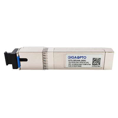 10G EPON SFPモジュールONU SFP+対称的なPR30 TX1270nm 10.3G RX1577nm 10.3G SC UPCのトランシーバー モジュール