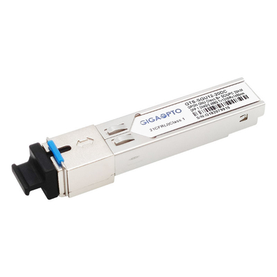 ONU ONTのクラスB+ GPON SFPのトランシーバーTX1.244G/RX2.488G 1310nm TX 1490nm RX SC UPC 20km DDM