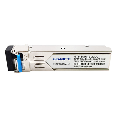ONUのクラスB+ GPON SFPのトランシーバー モジュールSMF Tx1310nm Rx1490nm LC APC