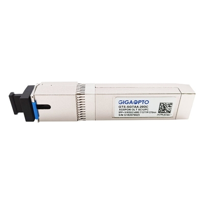 一般的なXGSPON OLT N1 SFP+ GPON SFPのトランシーバー モジュールSC UPC DDM 20km