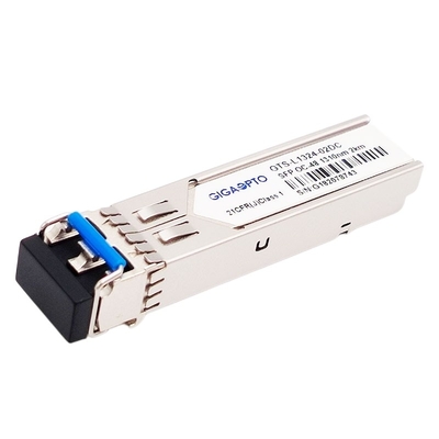 OC-48/STM-16 SR-1は他の光学トランシーバー モジュール2.5Gbps SFP 1310nm 2km DOM LC SMFの光学トランシーバーを二重にする