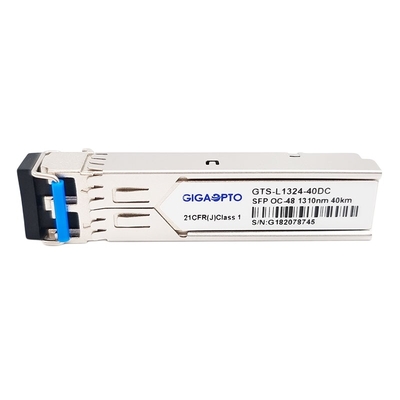 SMF LC DOM他の光学トランシーバー モジュールOC-48 STM-16 LR-1 2.5Gbps SFP 1310nm 40km