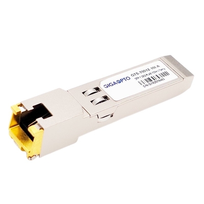 1000Mbps単一モードSFPの光学トランシーバー モジュール1000BASE Tは産業RJ-45 100mを銅張りにする
