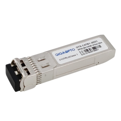 LC SMFの単一モードのトランシーバー繊維モジュールDOM 25GBASE ERL CWDM SFP28 1470nm 1570nm 30km