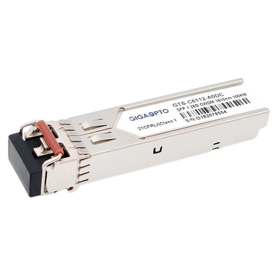 1.25G 1270 ~1610nm 100km 1000BASE CWDM SFPのトランシーバー モジュールSMF DOMの二重LC