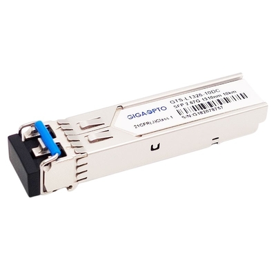 SFP 2Gの基盤LW繊維チャネルのトランシーバー1310nm 10km SMF DOMはLCモジュールを二重にする