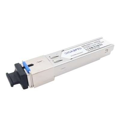 OLT GPON SFPのトランシーバーのクラスB+ TX 1490nm 2.5G RX 1310nm 1.25G 20km SC DDMのトランシーバー モジュール