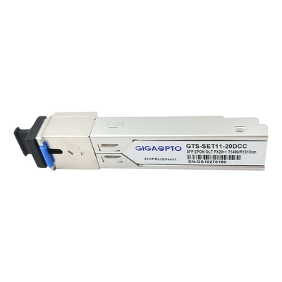 DDM SC SFPのトランシーバー モジュールEPON OLT PX20++ 1.25G PX30 TX1490nm RX1310nm 20km