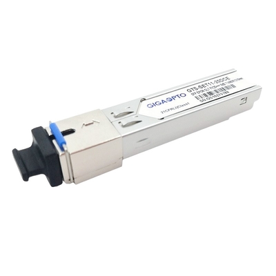 9dBm EPON SFPモジュールPX20+++ OLT 1.25G PX40 TX1490nm RX1310nm 20kmのトランシーバー モジュール