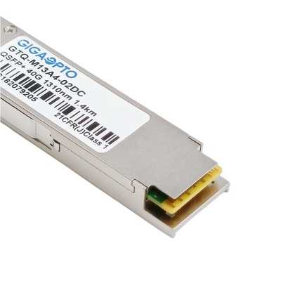 40GBASE PSM IR4 1310nm 1.4km QSFP MTP MPO 12 SMFの光学トランシーバー モジュール