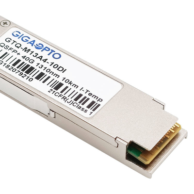 QSFP+ SMF 40GBASE PSM4 4x10G 10km 1310nm MTP MPO-12産業DOM