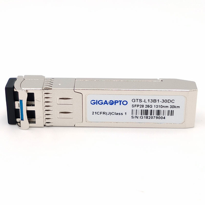SFP28 30km 25GBASE ERライトSMF 1310nmの光学トランシーバー モジュールの二重LC DOM