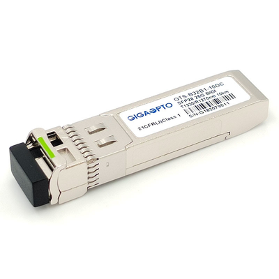 SFP28 25GBASE二方向SFPモジュール1330nm TX 1270nm RX 10km単信LC SMF DOM