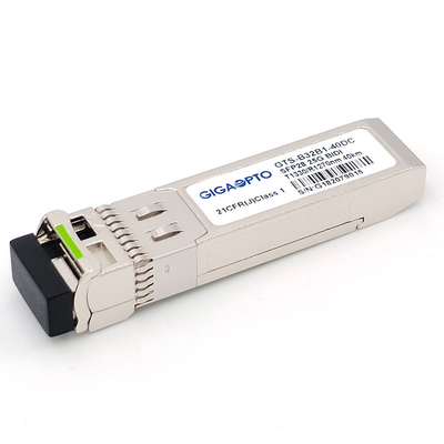 25GBASE SFP28のトランシーバー モジュール1310nm TX 1270nm RX 40km SMF単信LC DOM