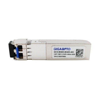 デュアル チャネル155MbpsのコンパクトSFP BIDIのトランシーバーTX1310nm RX1490nm LC 40km DOM