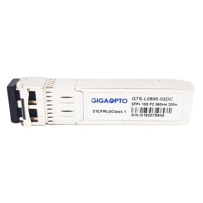 SFP+ 10G FC 850nm MMF繊維のチャネル モジュール300m LC DOM