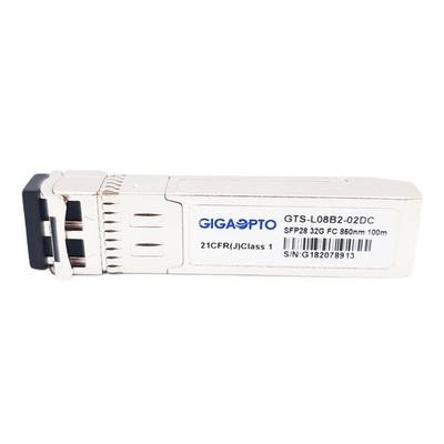 32G繊維チャネル短波32GFC SW 850nm SFP28のトランシーバー モジュール100m LC DOM