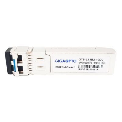 32G FC LW SFP28繊維チャネルのトランシーバー1310nm 10km SMF LC DOM