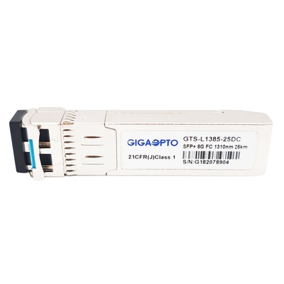 SFP+ 8G FC繊維チャネルのトランシーバー モジュールSMF 1310nm 25km LC DOM