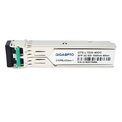 SMPTE 3G-SDI SFP 1550nm 40kmの光トランスミッタの受信機モジュールMSA DDMI