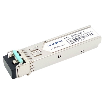 3Gbps SDIビデオSFPのトランシーバーCWDMの単一の送信機1270nm 1610nm 40km SMF LC DDM MSA