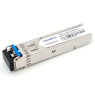 SD/HD/3G SDIのための非MSA 3G SDI SFP Tx 1310nm 10kmのビデオ病理学パターン単一の送信機モジュールDDM